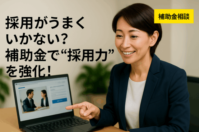 八王子 製造業 補助金 採用がうまくいかない